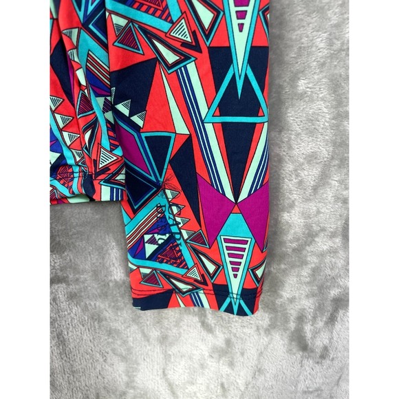 Title Nine Carve Designs Women's Large Athletic Full Zip Jacket Geometric Light - Picture 7 of 7